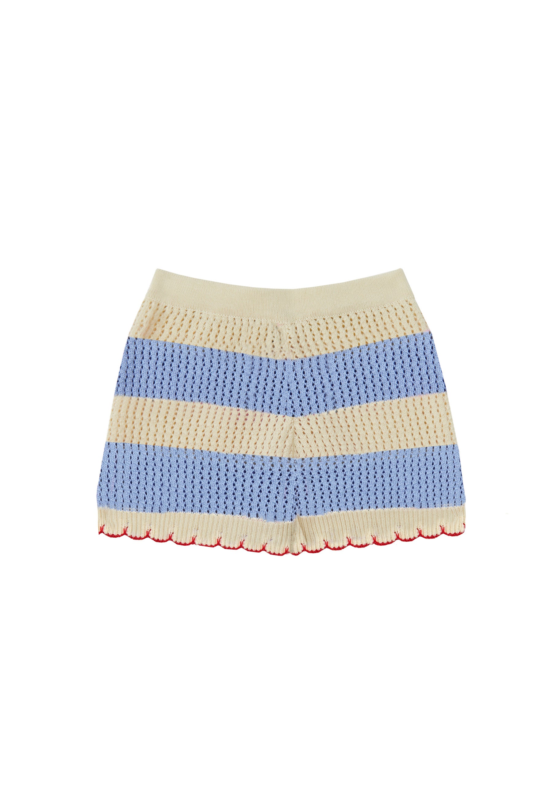 VITA SHORT BLUE KNIT SET