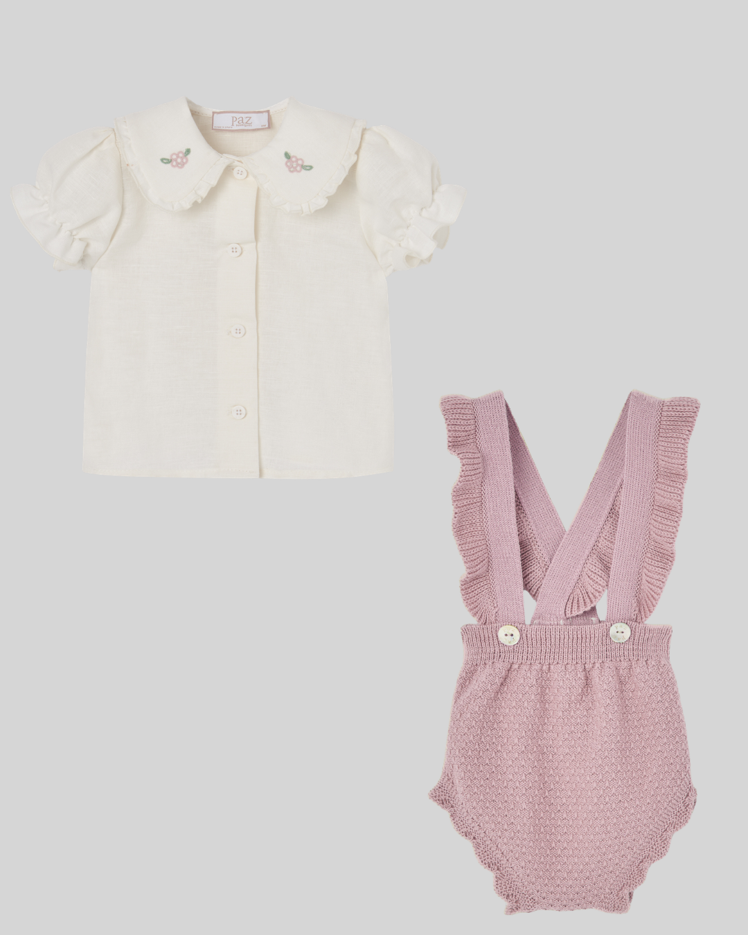 CONJUNTO Ranita "FRESCURA" en Rosa
