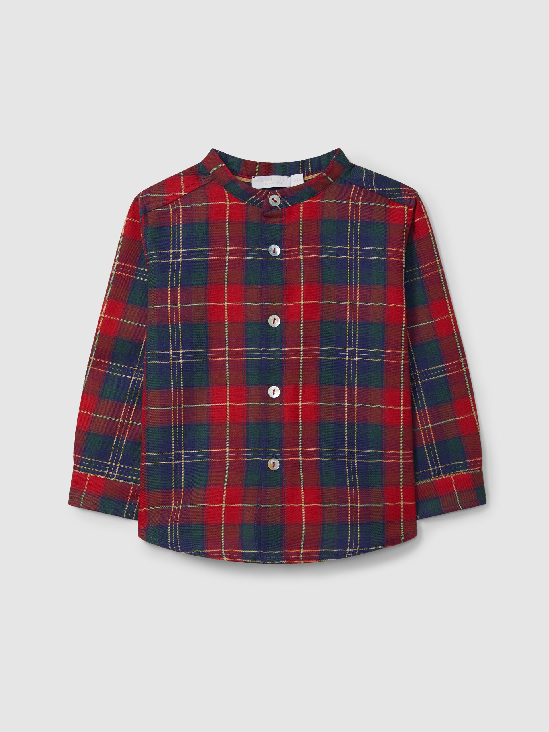 Conjunto Camisa de cuadros y pantalon chino