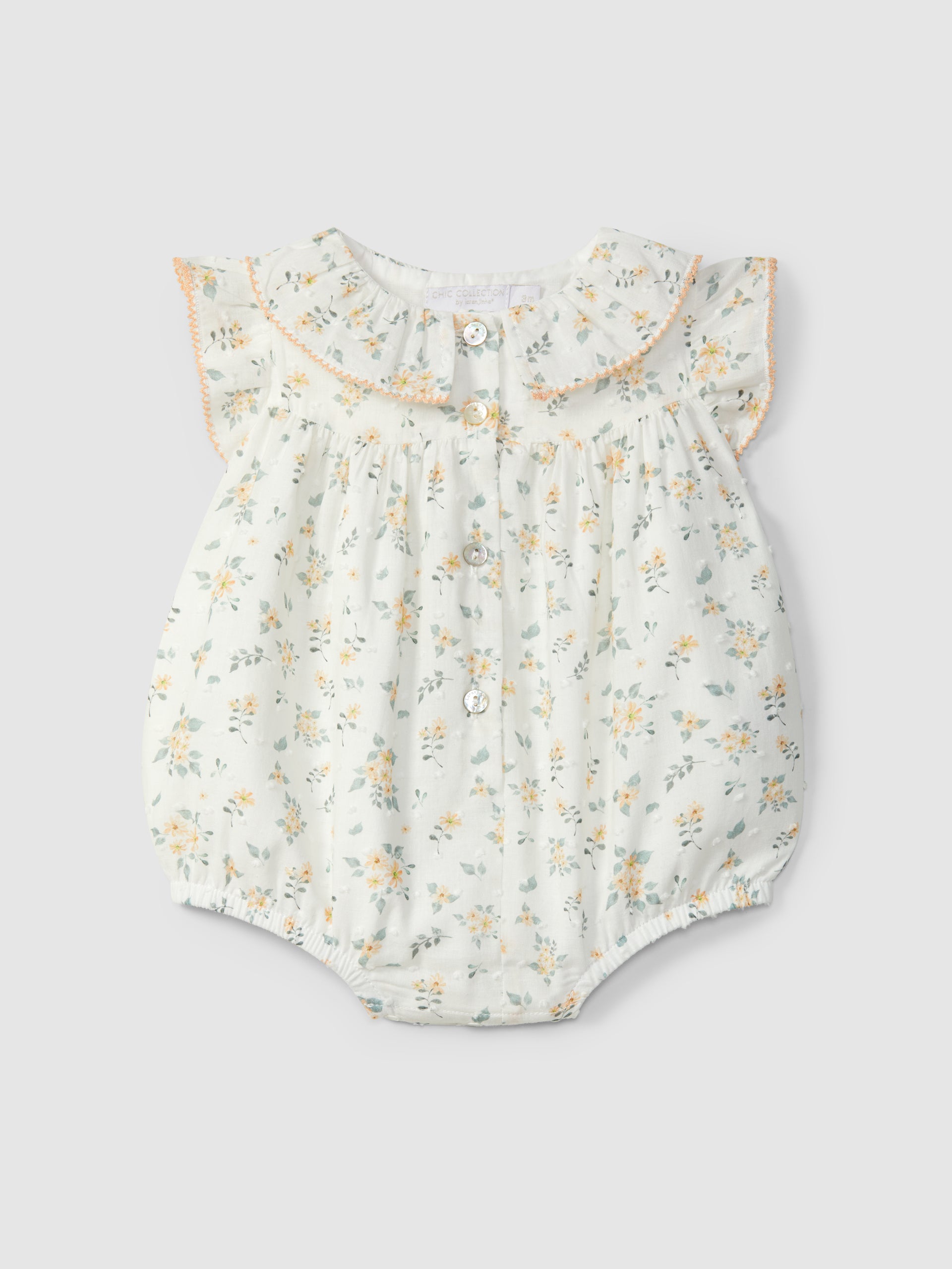 Bombacho en Plumeti estampado con Flores