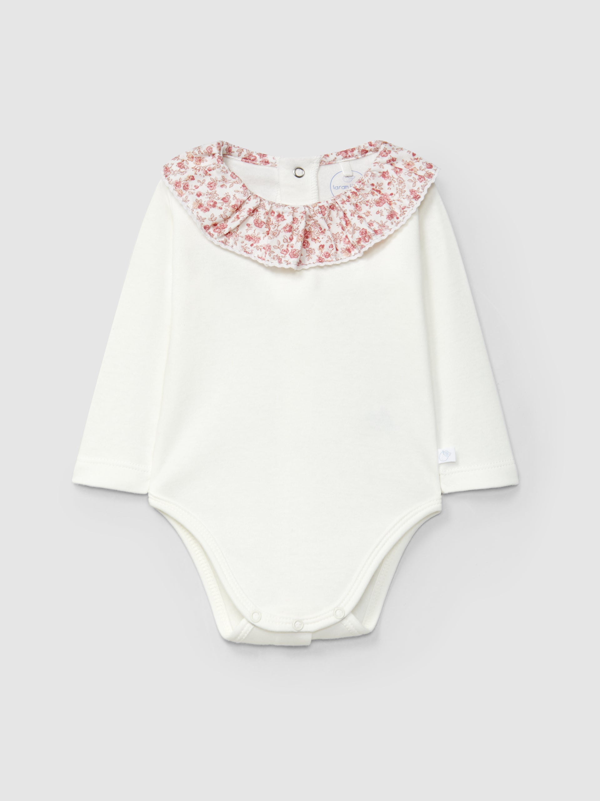 Conjuto Peto Niña con cuello volante