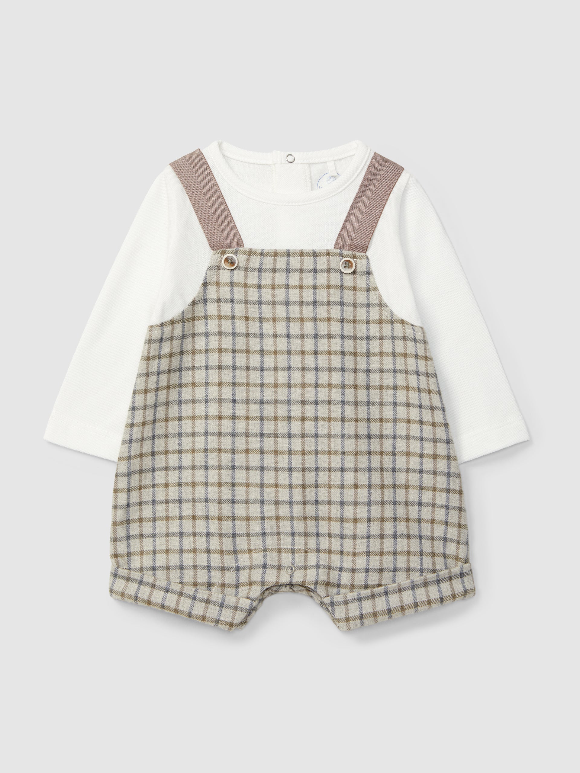Pelele Niño Beige