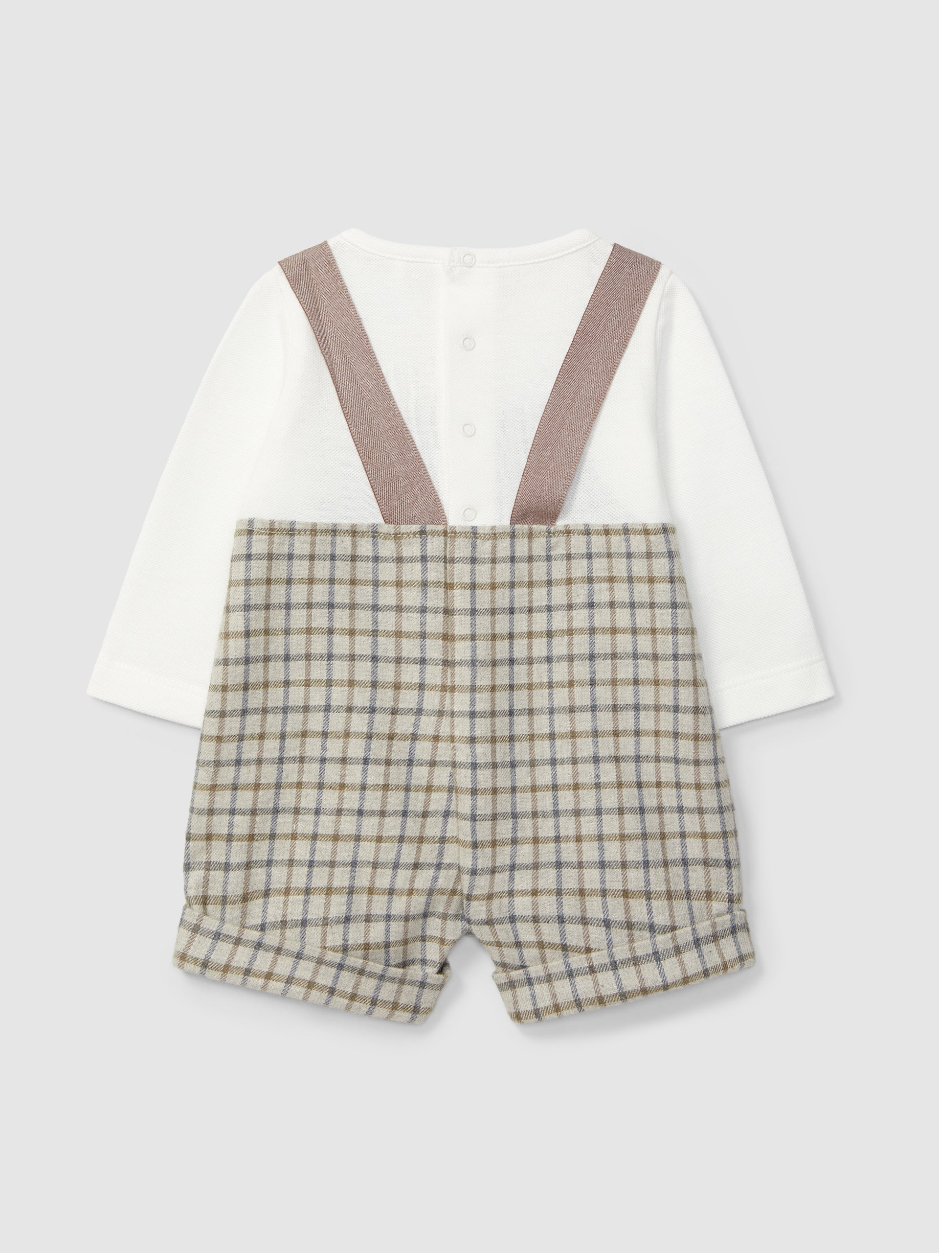 Pelele Niño Beige
