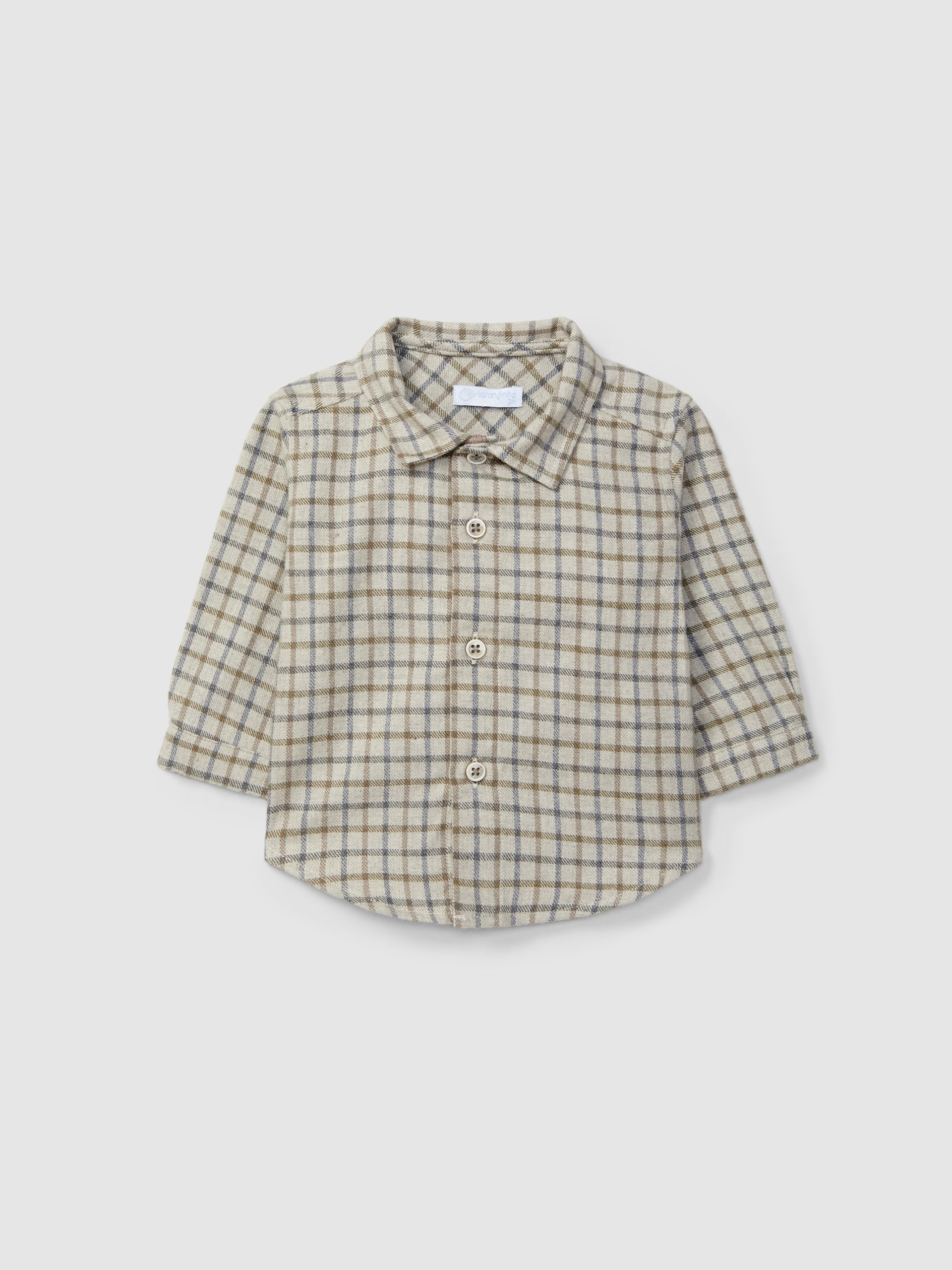 Conjunto Camisa Cuadros y Denim Boy