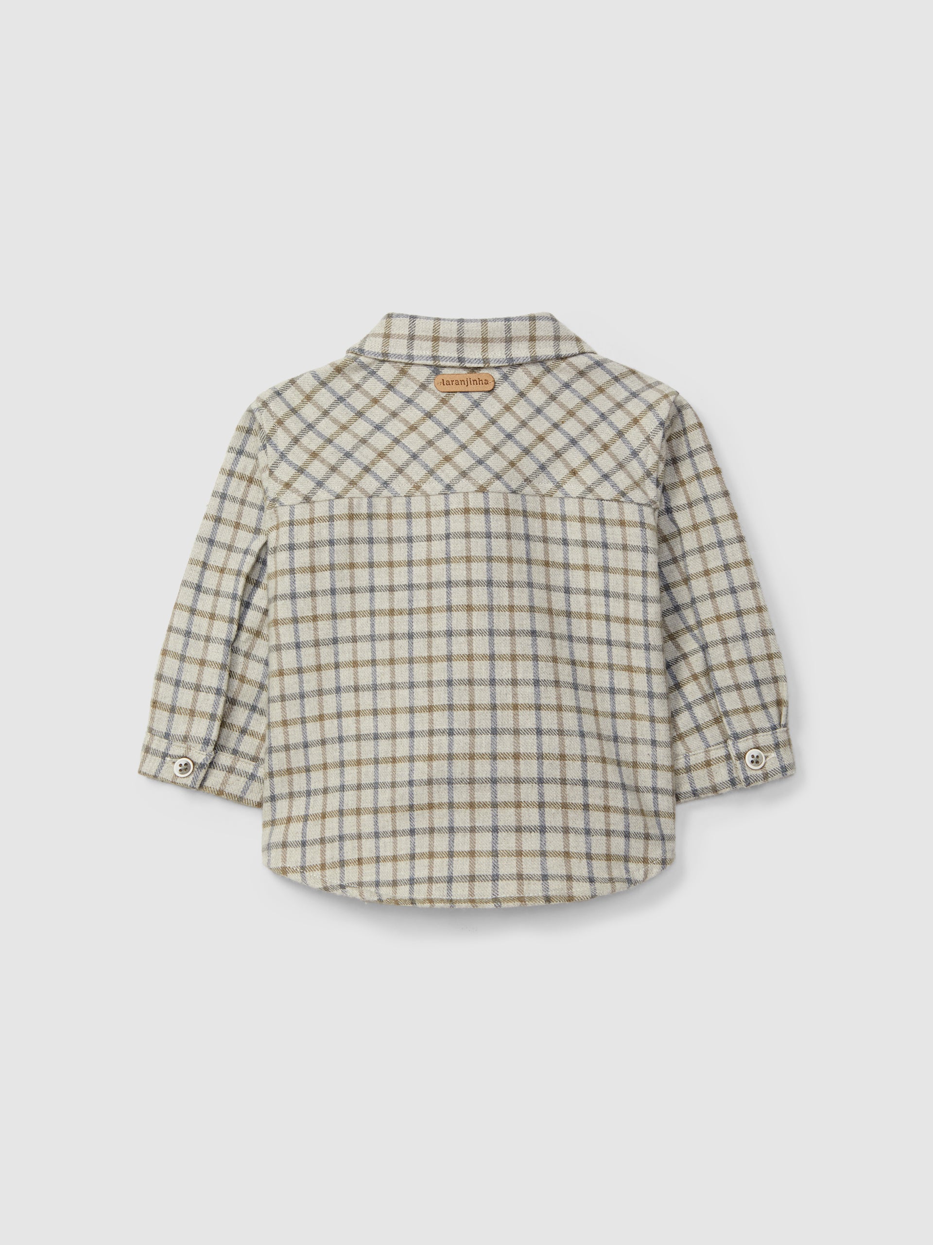 Conjunto Camisa Cuadros y Denim Boy