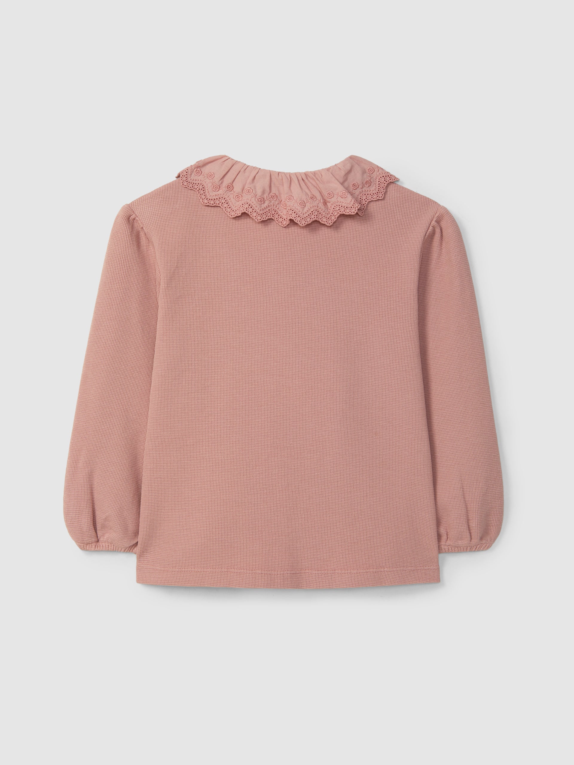 Camisa Manga Larga con Cuello Niña