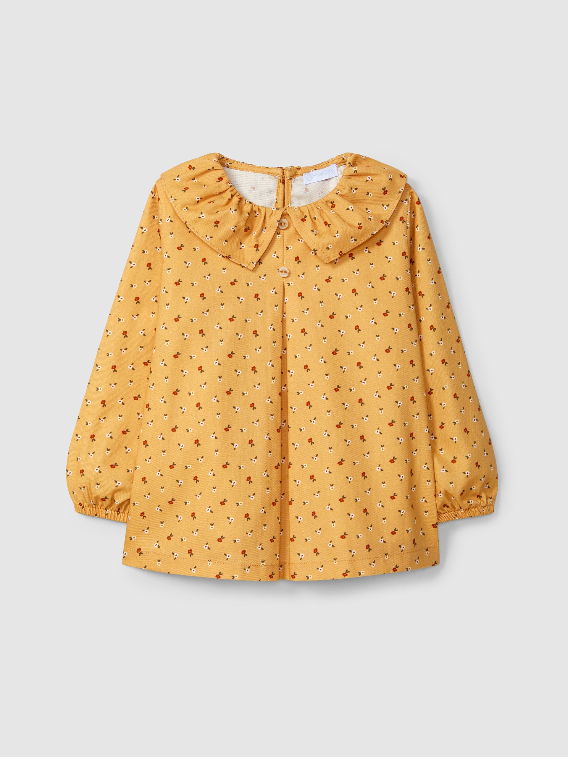 Falda Peto Vaquera con Camisa Amarilla