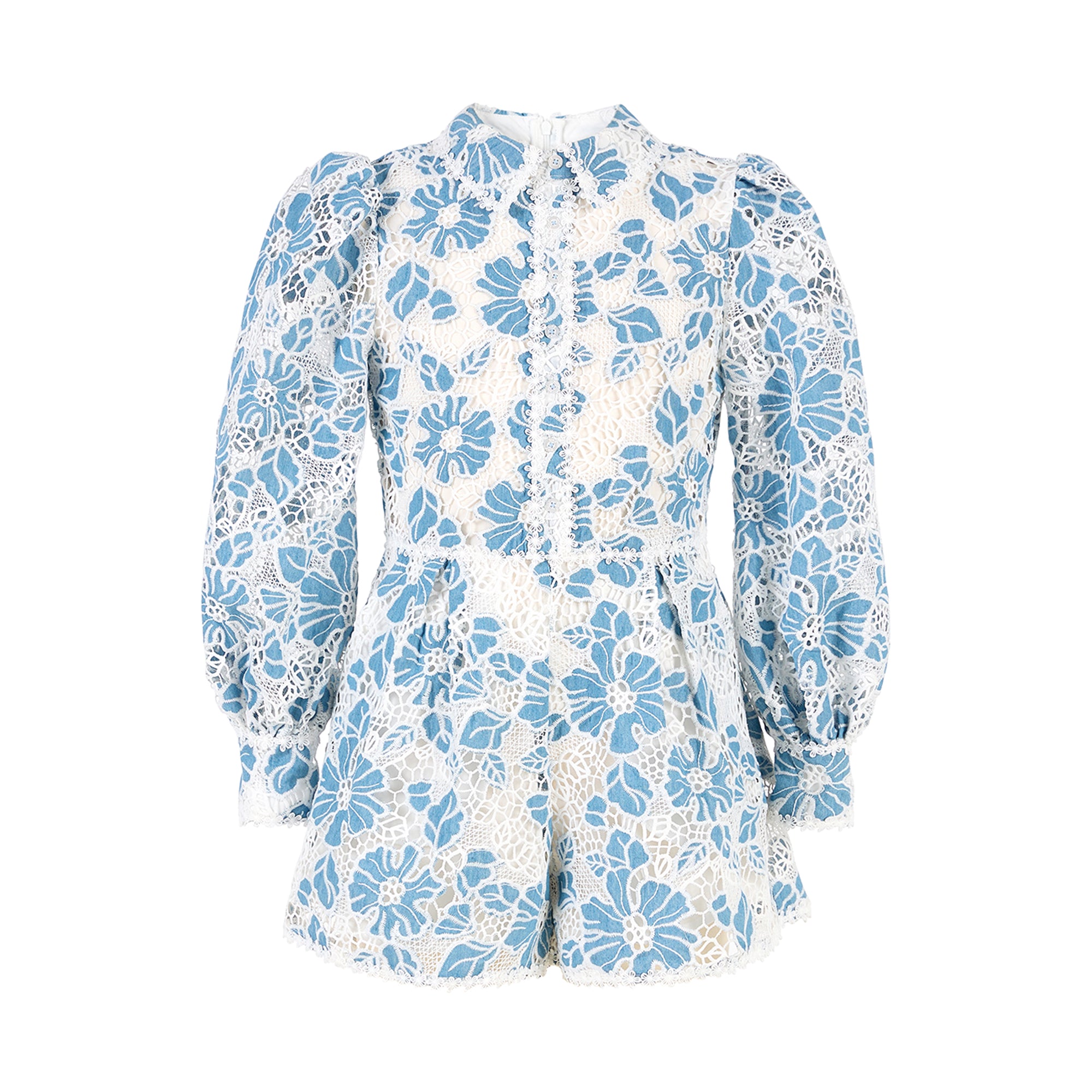 Lori Embroidered Romper