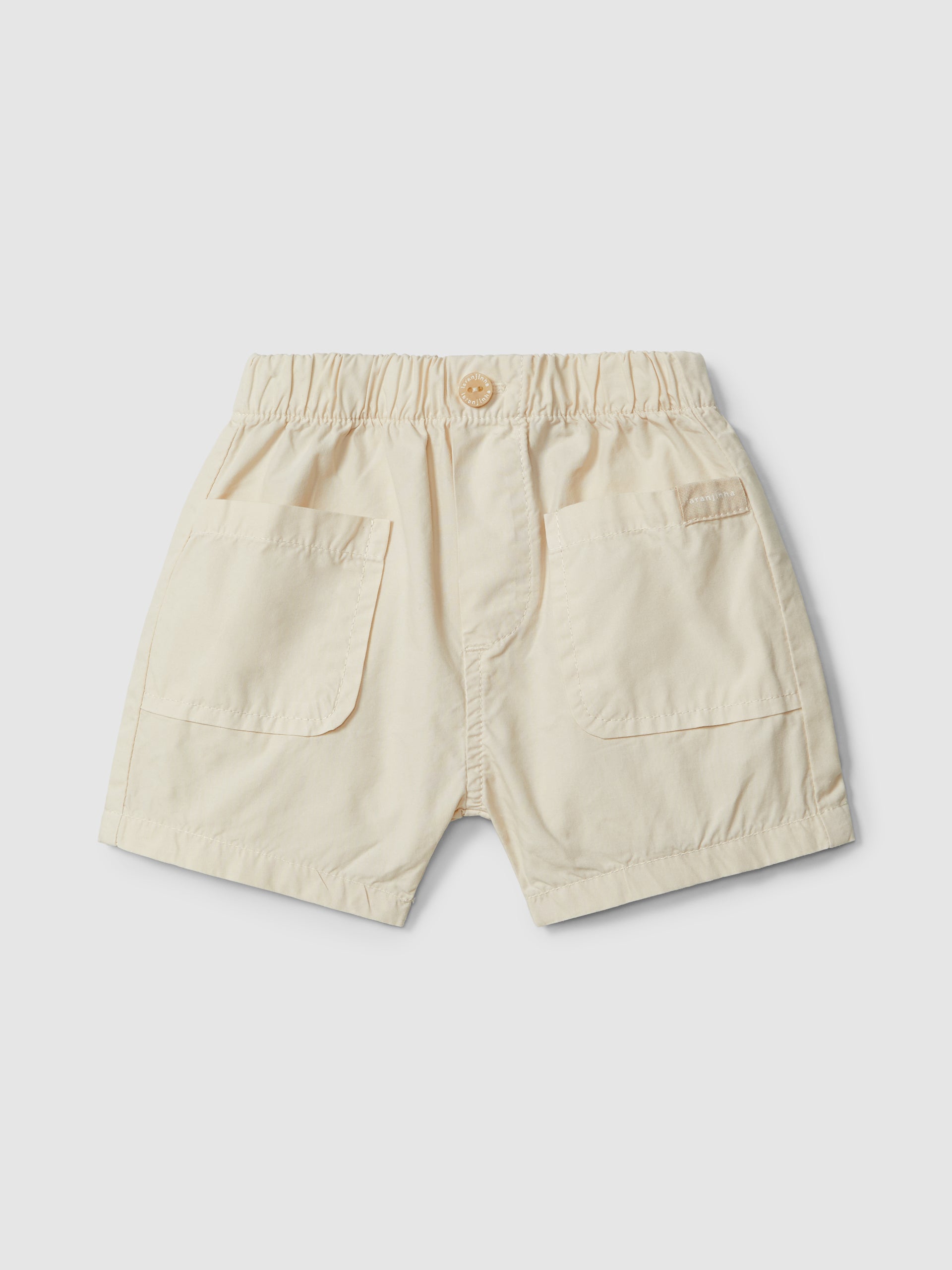 Pull-up shorts with pockets Sand
