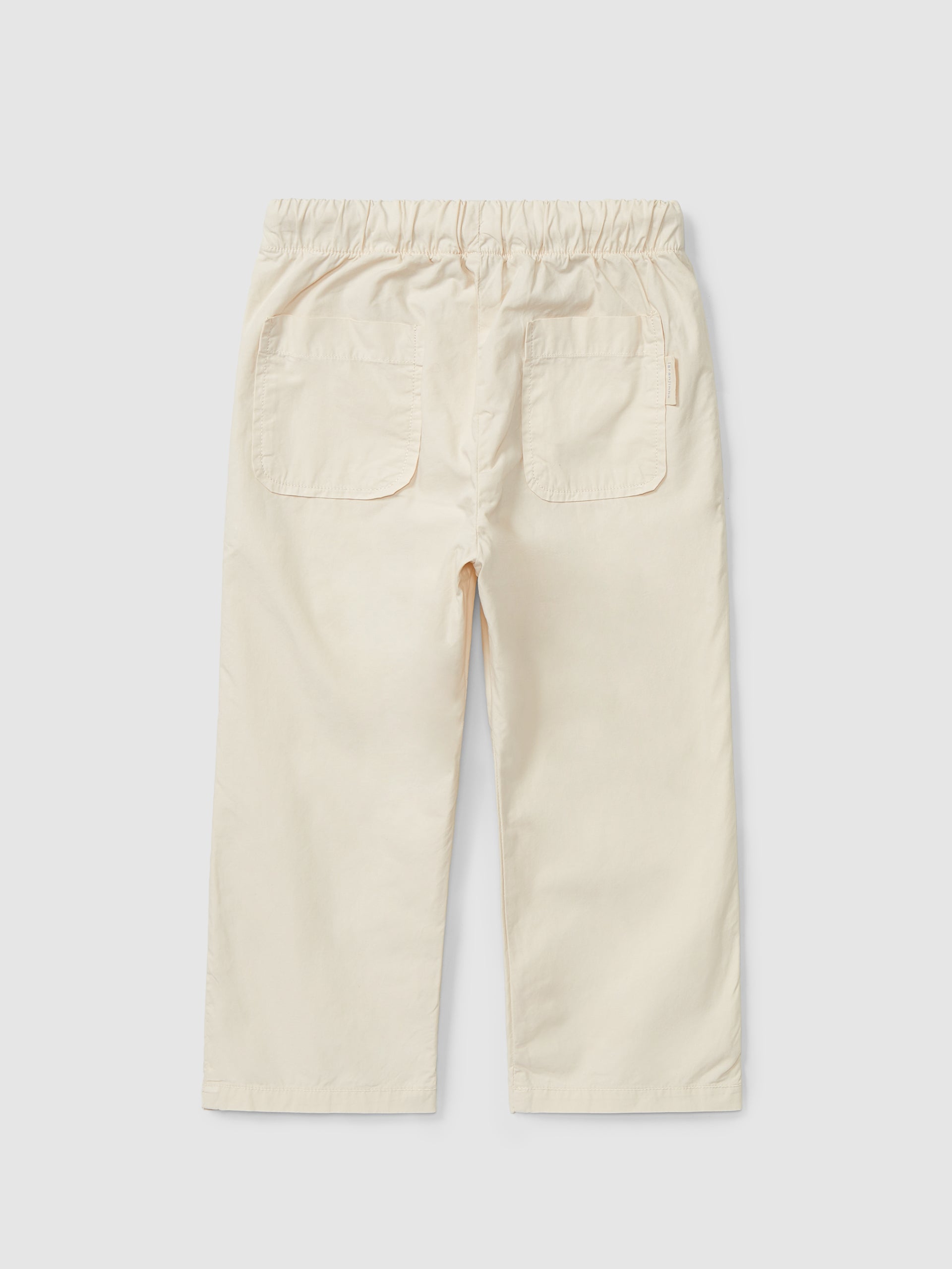 Pull up Pants in Beige